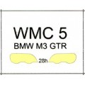 Žibintų stiklai modeliui BMW M3 GTR