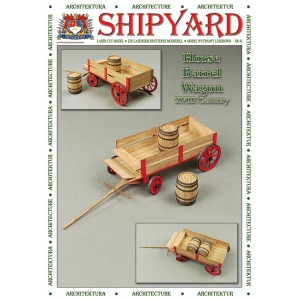 HORSE BARRELS WAGON