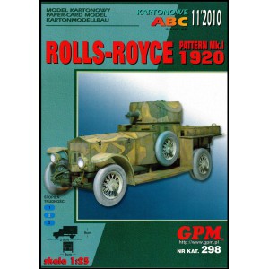 ROLLS-ROYCE PATTERN Mk.I 1920