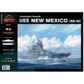  LAIVO KOMPLEKTAS USS NEW MEXICO  + DETALĖS